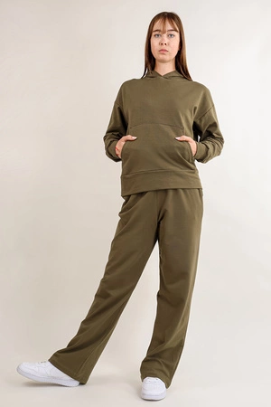 Dkaren DK-K-B8 Komplet bluza+spodnie, khaki