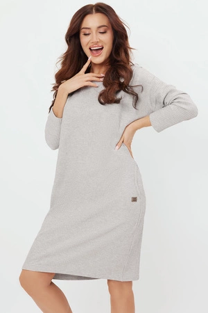 Italian Fashion Avira tunika dł.r. Sukienka homewear, j.melanż