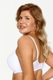 Lupo 112 Biustonosz półusztywniany, biały