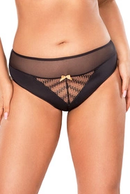 Vivisence 1053W Majtki wysokie figi, czarny