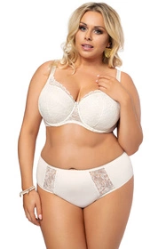 Gorsenia K483 Peony Biustonosz usztywniany, ecru