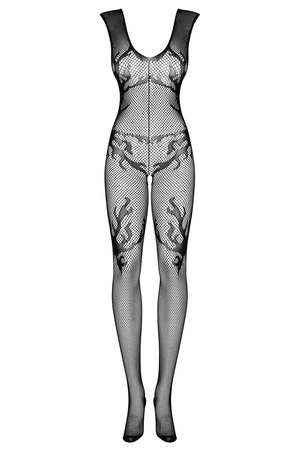 Obsessive Bodystocking F241 Body bodystocking, czarny