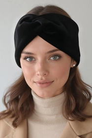 Vivisence 70109 Nakrycie głowy opaska, czarny
