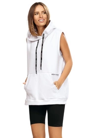 Reviver F5577 Bluza nierozpinana, biały