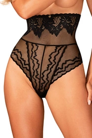 Obsessive Arienna panties Majtki figi, czarny