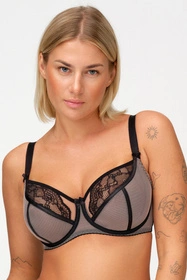 Azal Karen Biustonosz miękki, czarny