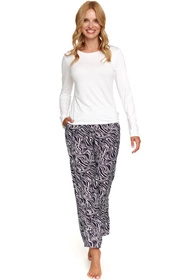 Doctor Nap PM.7166 Nocna piżama, miami grey