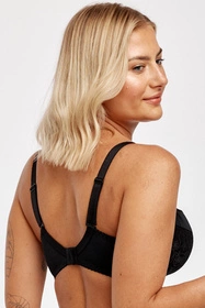 Azal 107 Biustonosz usztywniany, czarny