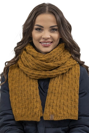 Vivisence 7015S Szalik lub apaszka szalik, ciemny żółty