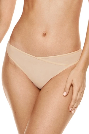 Gorteks Venus/S Majtki stringi, beżowy
