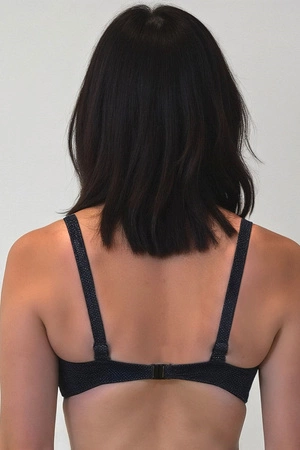 Vivisence 3202 Kostium kąpielowy biustonosz miękki, czarny-błysk