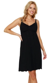 Doctor Nap TCB.7248 Nocna koszula, black