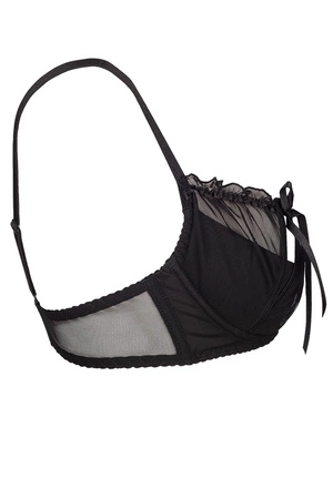 Axami V-6451 Charbon Biustonosz półbiustonosz, czarny