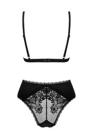 Obsessive Maderris teddy Body sexy, czarny