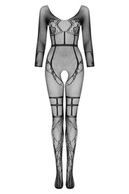 Beauty Night Lorna BN6730 Body bodystocking, black