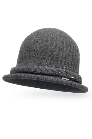 Vivisence 7043 Nakrycie głowy kapelusz, ciemnoszary