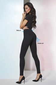 Bas Bleu Perrie Legginsy klasyczne, black