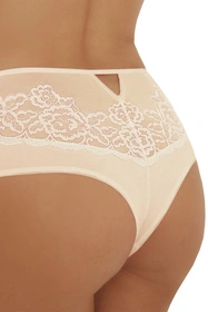 Emili Arina Majtki stringi modelujące, beżowy