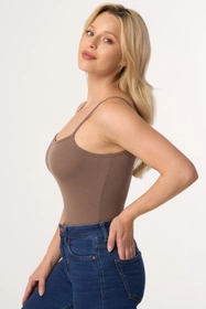 Babell Maxine Koszulka na ramiączkach, kakaowy