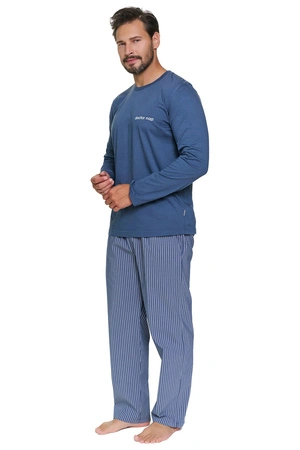 Doctor Nap PMB.7522 Nocna piżama, denim blue