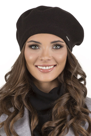 Vivisence 7005 Nakrycie g�owy beret, czarny