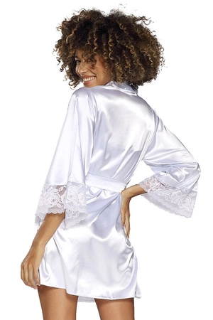 Dkaren Adelaide Nocna peniuar, biały