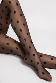 Fiore Spring 20 DEN G6105 Wyrób pończoszniczy rajstopy, black