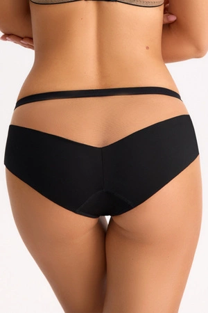 Bella Misteria 66-152 Tajemnica Bursztynu Majtki figi, czarno-beżowy