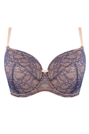 Unikat Tess Biustonosz usztywniany, granat-beż