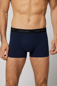 Ysabel Mora 20158 3-pack Majtki bokserki, grey/navy/black