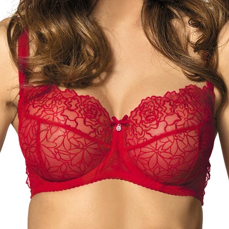 Gorteks Pamela/B2 Biustonosz miękki, karminowy