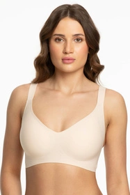 Julimex Jelly Bra Comfort Biustonosz braletka, beżowy