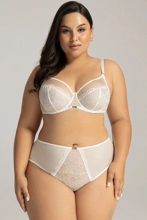 Ava 1396 Crystal Biustonosz miękki, ecru