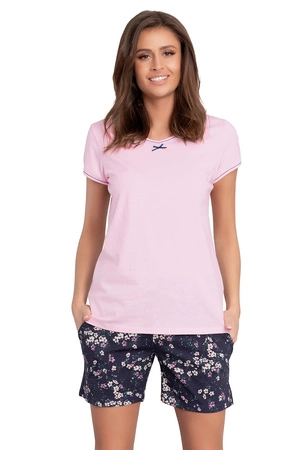 Italian Fashion Celestina kr.r. kr.sp. Nocna piżama, róż/druk