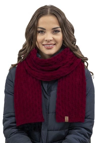 Vivisence 7015Kmpl Komplet czapka+szalik, bordowy