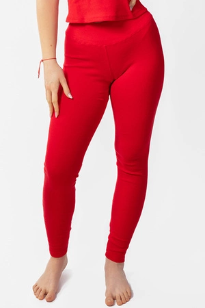 Dkaren Bayo-Kpl Komplet legginsy + bluzka, czerwony