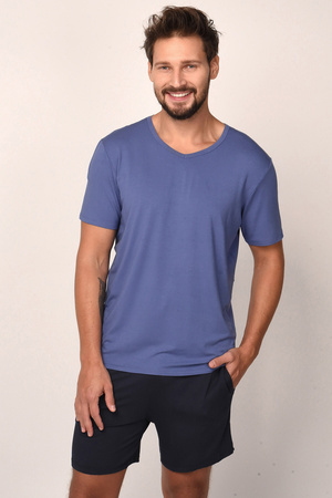 Italian Fashion Dallas kr.r. kr.sp. Nocna pi�ama, niebieski/granat