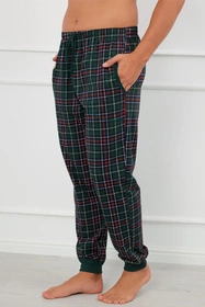 Italian Fashion Fogo dł.sp. Spodnie homewear, druk/zielony