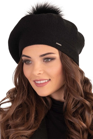 Vivisence 7035 Nakrycie głowy beret, czarny