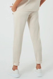 Italian Fashion Stella dł. sp. Spodnie dres, beż