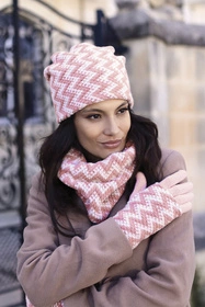 Kamea Madison Rękawiczki rękawiczki, różowy