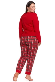 Moraj PDD4100-013 Nocna piżama, red