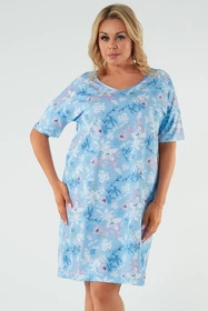 Italian Fashion Kaweri kr.r. Nocna koszula, druk/niebieski