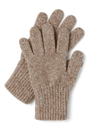 Vivisence 7208 Rękawiczki dzianinowe, beżowy melanż