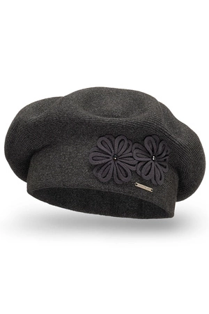 Vivisence 7007 Nakrycie głowy beret, ciemnoszary