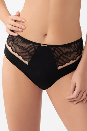 Gorsenia K954 Celia Majtki figi, czarny