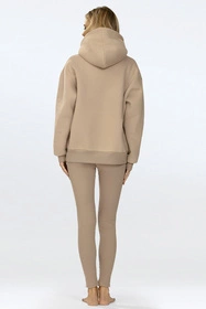 Dkaren Oseye-Kpl Komplet legginsy + bluza, cappuccino