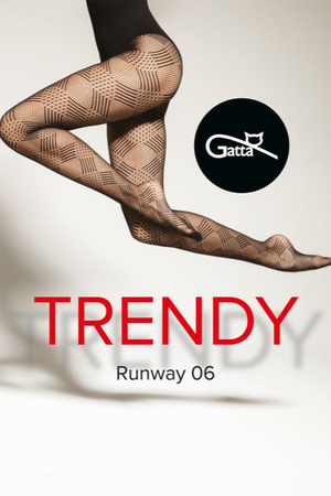 Gatta Runway 06 Wyr�b po�czoszniczy rajstopy, nero