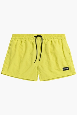 Atlantic KMB-212 Kostium kąpielowy bermudy, limonkowy