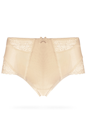 Nessa Mamma Lace N02 Majtki wysokie figi, be�owy